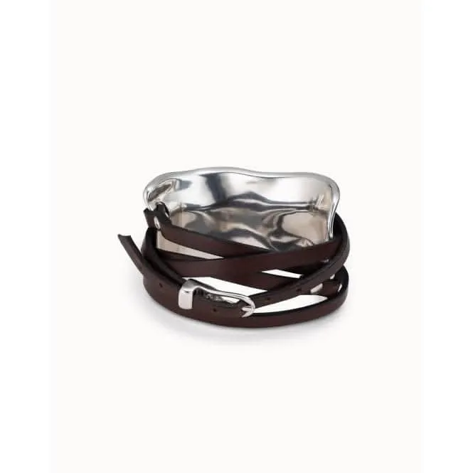 Ibiza Silver Leather Bracelet Unode50 Jewelry And Accessories
