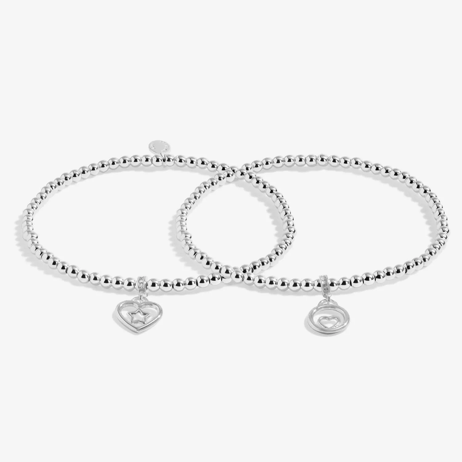 Infinity Happy Birthday Silver Plated Linked Bracelet 8293 Joma Jewellery