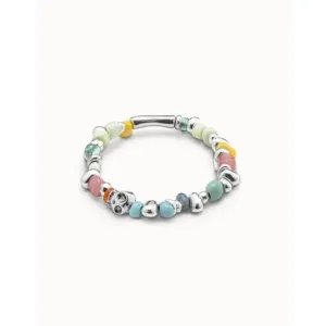 Jewel Multicolor Crystal Artisan Glass Bracelet Unode50 Jewelry And Accessories