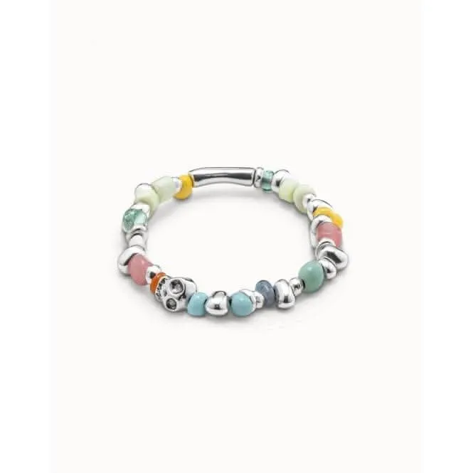 Jewel Multicolor Crystal Artisan Glass Bracelet Unode50 Jewelry And Accessories