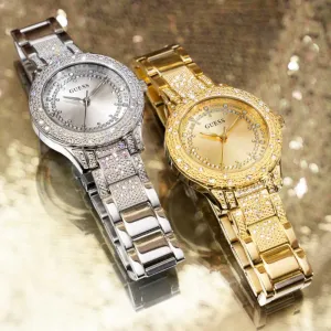 Jewelry Guess Watches Guess 40th Iconic Analog Stainless Steel Strap Women Watch GW0746 Series