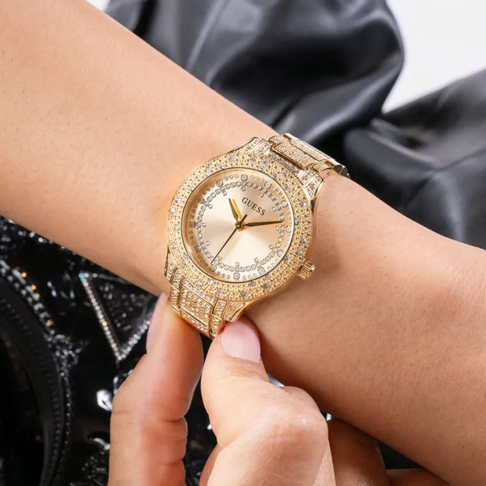 Jewelry Guess Watches Guess 40th Iconic Analog Stainless Steel Strap Women Watch GW0746 Series