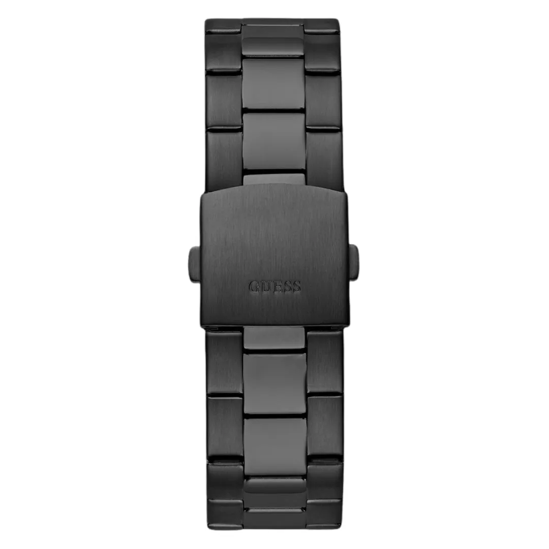 Jewelry Guess Watches GUESS CHRONO-LOOK BLACK STEEL WATCH GW0627G3