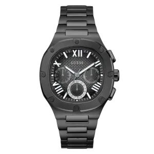 Jewelry Guess Watches Guess Chronograph Black Dial Stainless Steel Strap Men Watch GW0572G3
