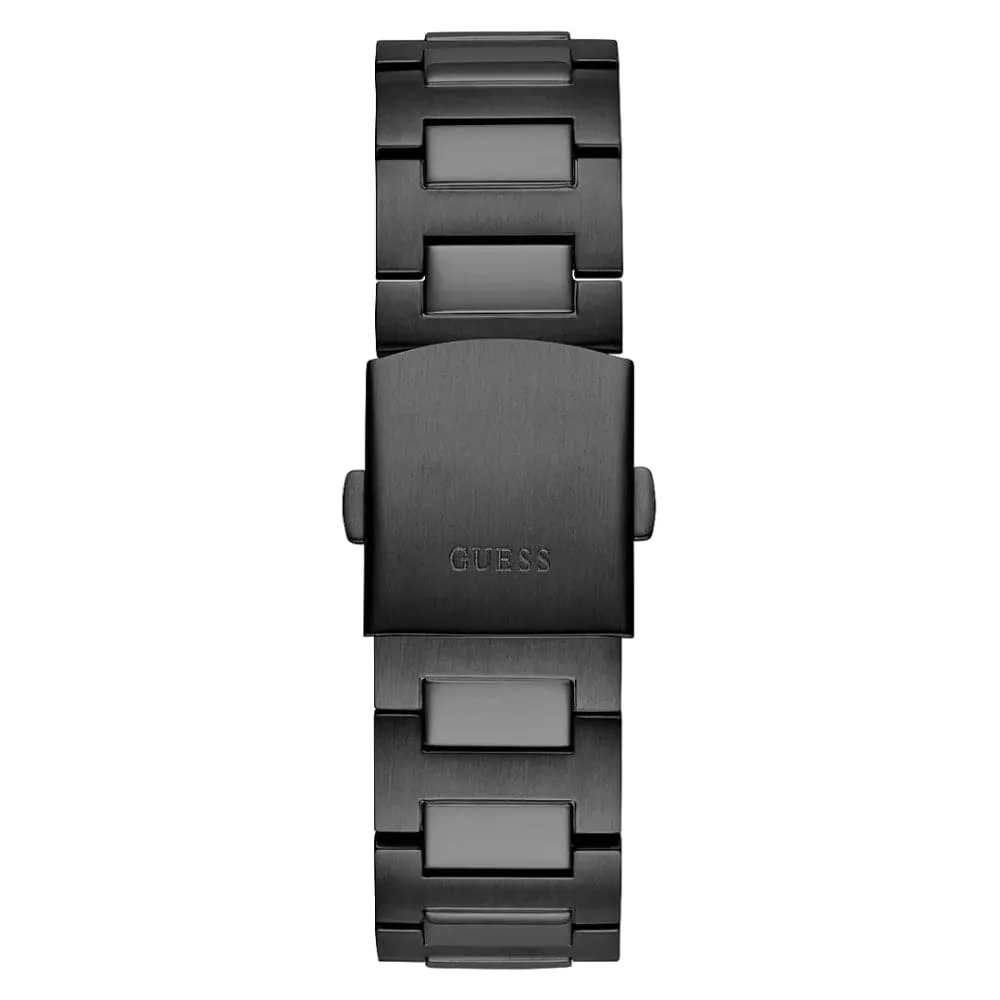 Jewelry Guess Watches Guess Chronograph Black Dial Stainless Steel Strap Men Watch GW0572G3