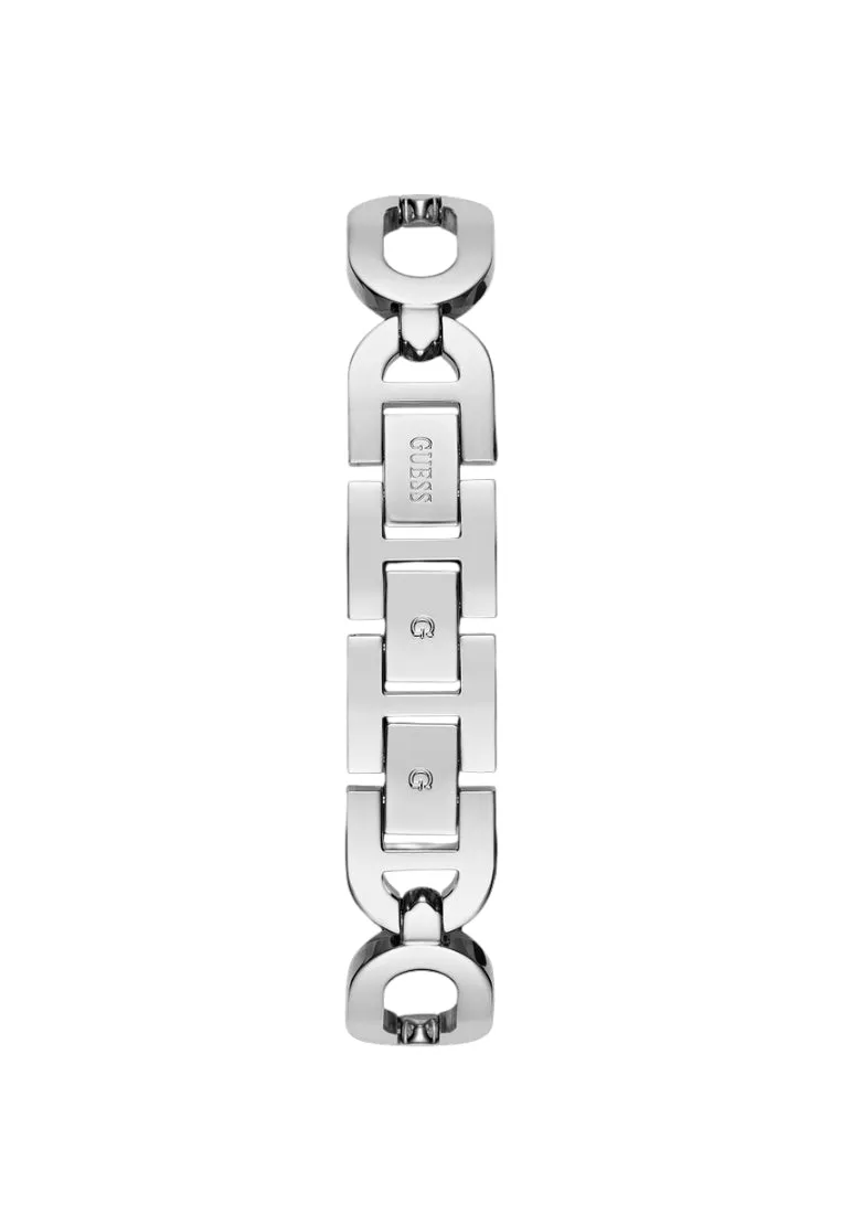 Jewelry Guess Watches Guess Ladies Silver Tone G-Links Analog Watch GW0759L1