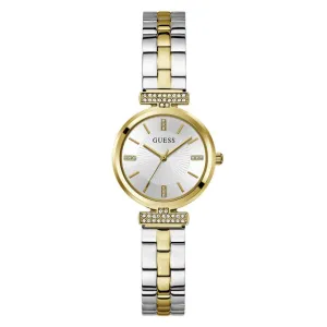 Jewelry Guess Watches Guess Quartz Gold Two-Tone Analog Watch GW0762L5
