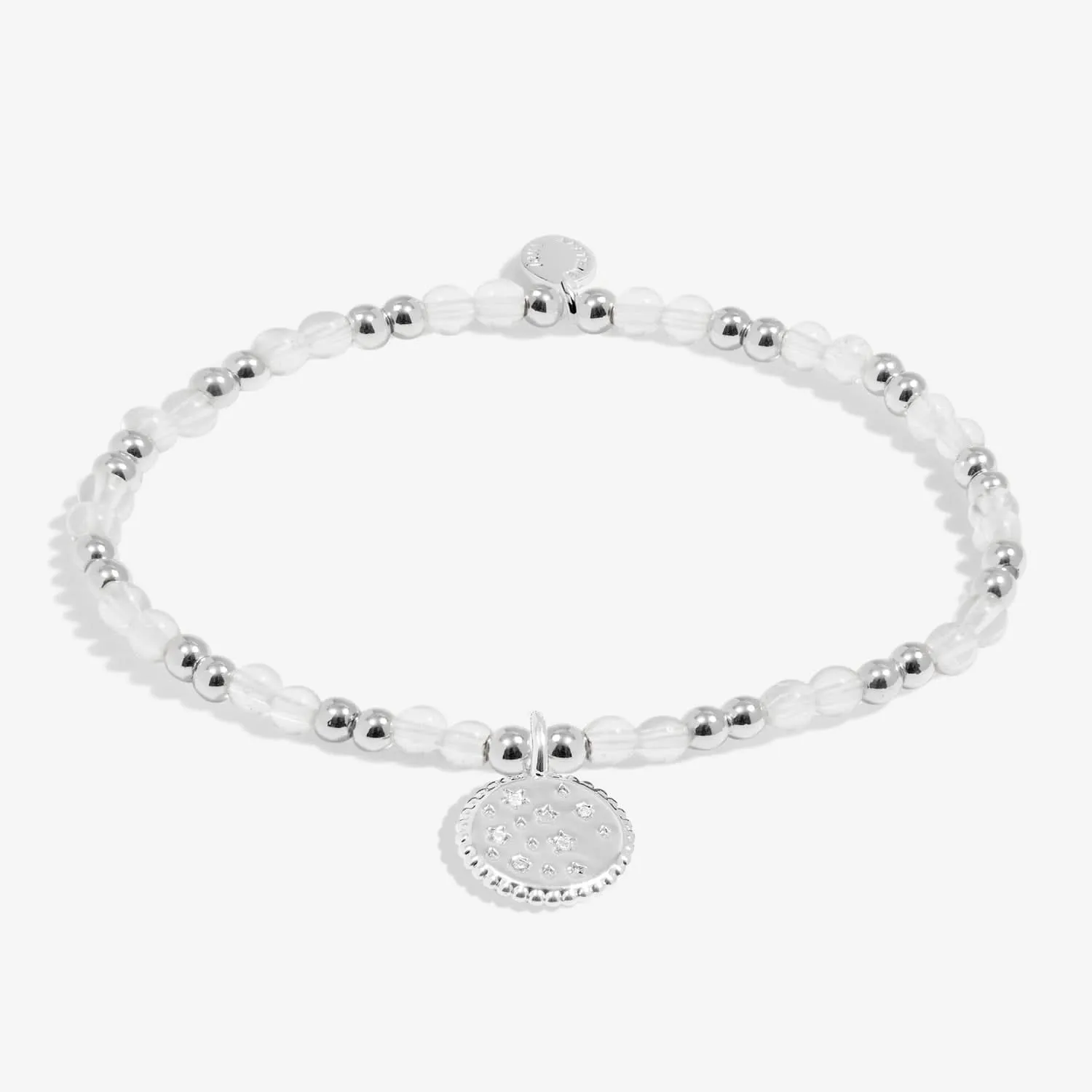 Kids A Little April Birthstone Silver Plated Bracelet C785 Joma Jewellery