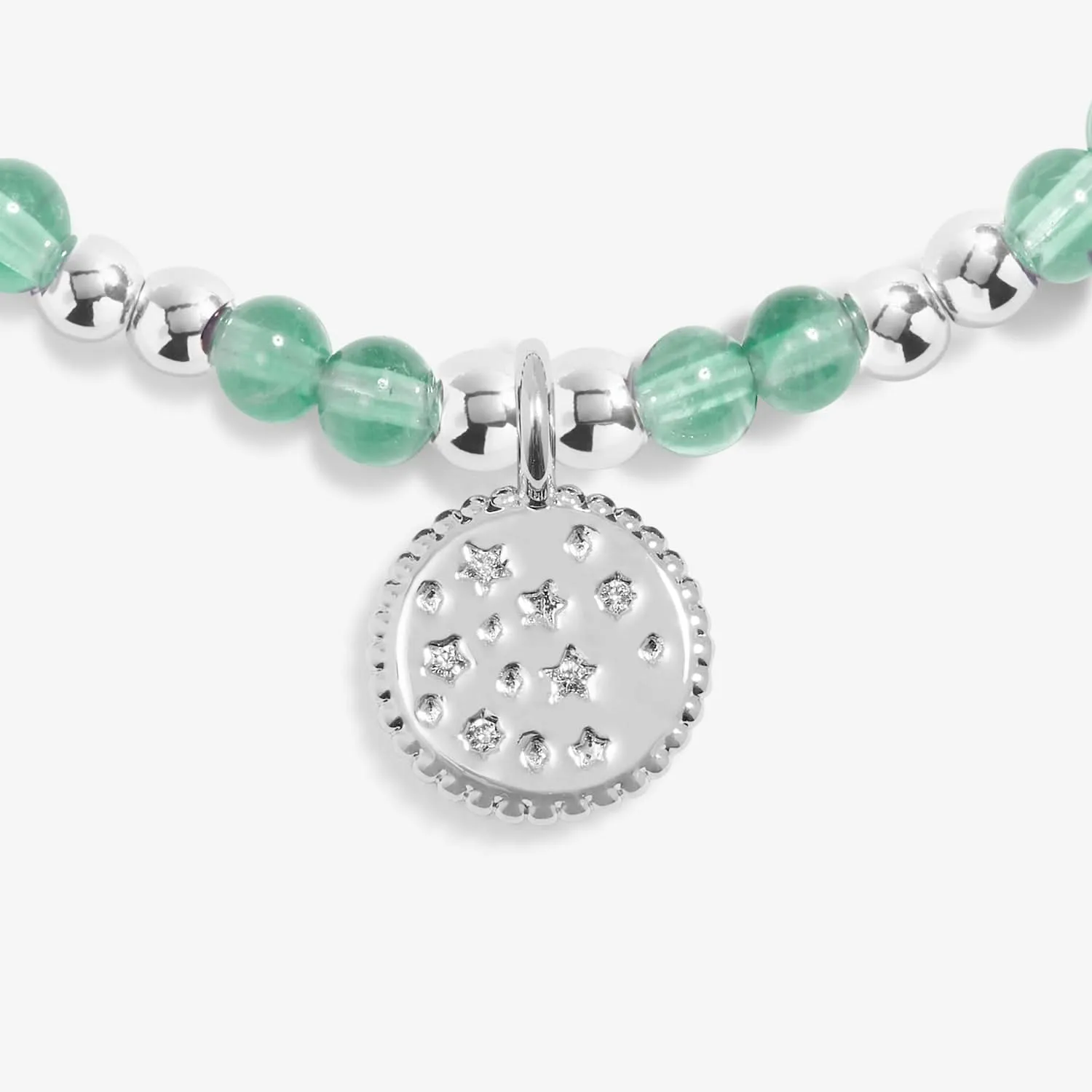 Kids A Little August Birthstone Silver Plated Bracelet C789 Joma Jewellery