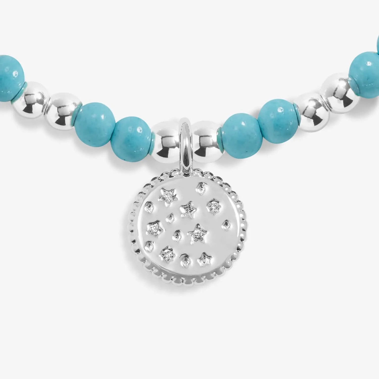 Kids A Little December Birthstone Silver Plated Bracelet C793 Joma Jewellery