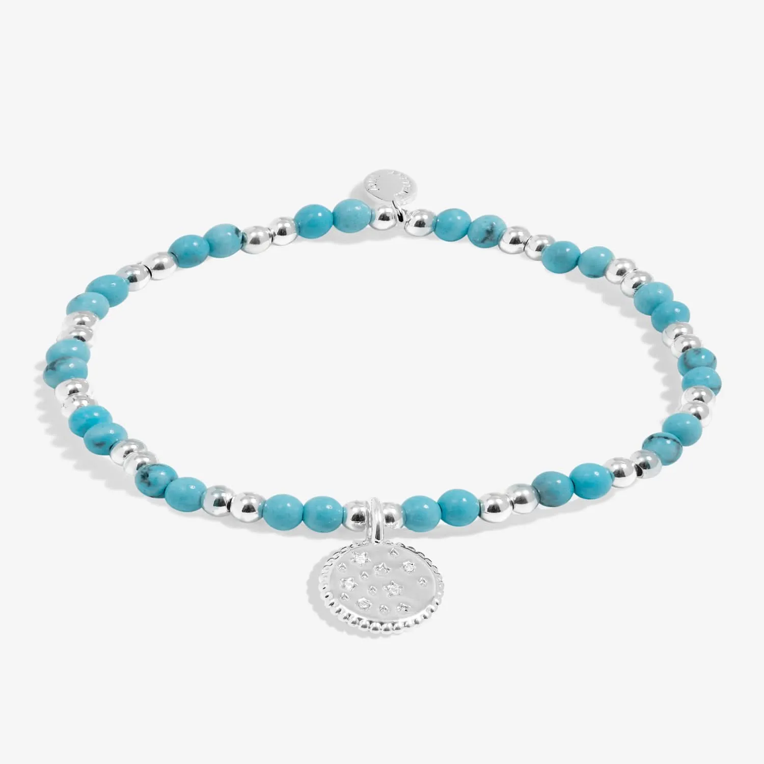 Kids A Little December Birthstone Silver Plated Bracelet C793 Joma Jewellery