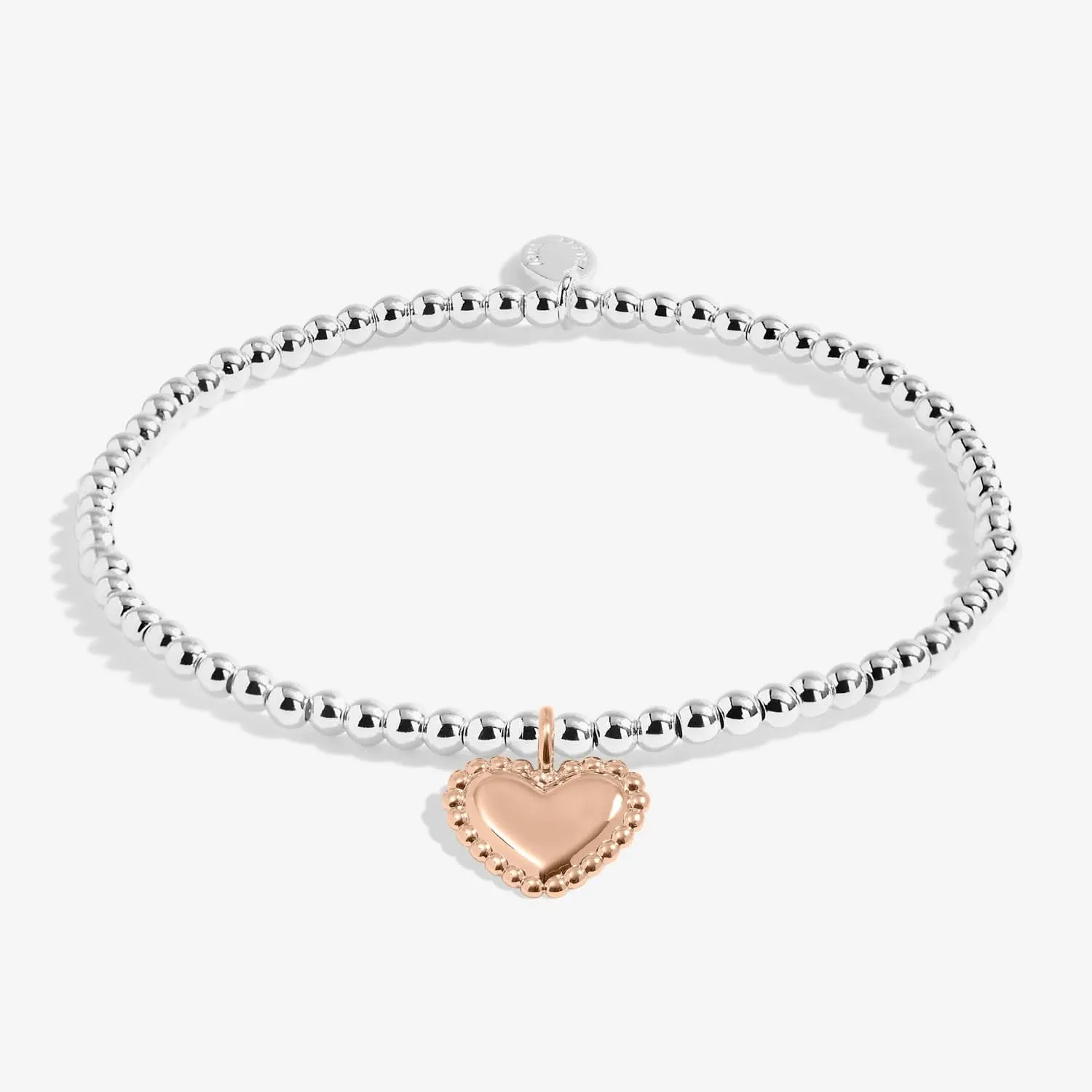 Kids A Little Lovely Daughter Silver Rose Gold Plated Bracelet C767 Joma Jewellery