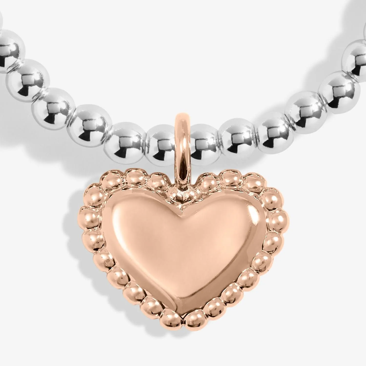 Kids A Little Lovely Daughter Silver Rose Gold Plated Bracelet C767 Joma Jewellery