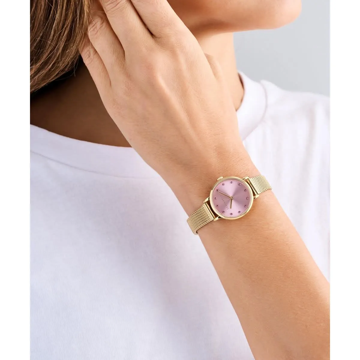 Ladies Classic Chic Pink Watch BKPSTS504