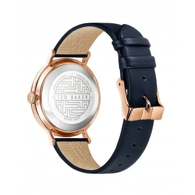 Ladies Phylipa Moon Blue Leather Watch BKPPHF131