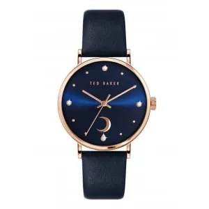 Ladies Phylipa Moon Blue Leather Watch BKPPHF131