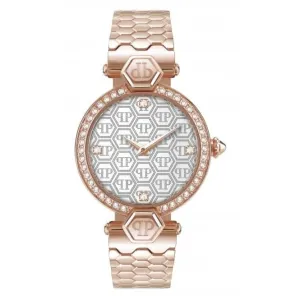 Ladies Stainless Steel Plein Couture Rose Gold Watch PWEAA0821