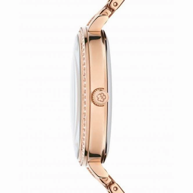 Ladies Daisen Stainless Steel Rose Gold-Tone Watch BKPDSS304