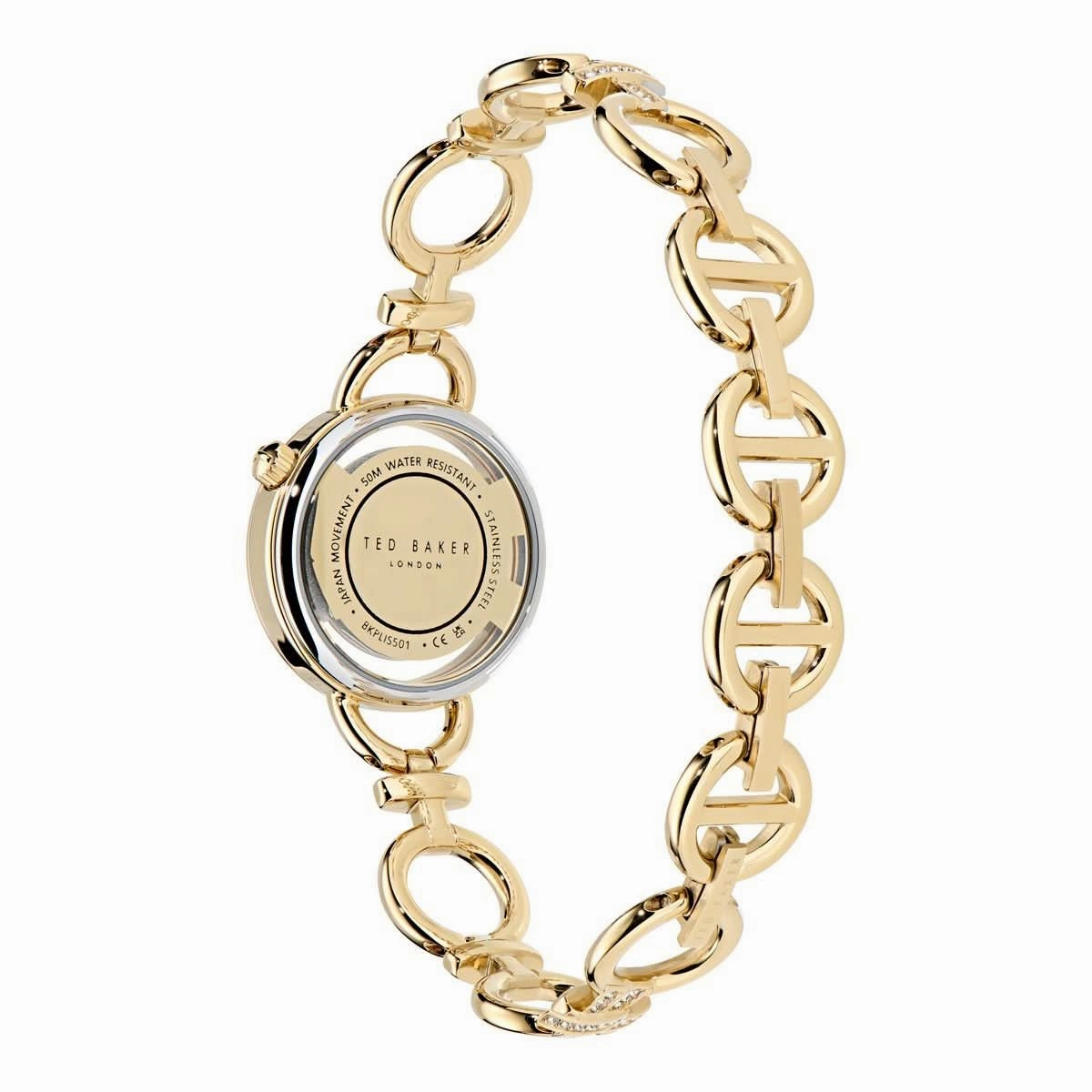 Ladies Iconic Gold Tone Watch BKPLIS501