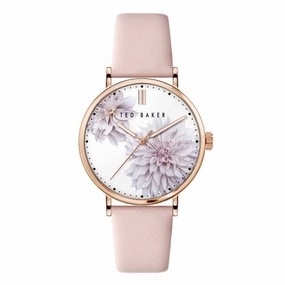 Ladies Phylipa Peonia Stainless Steel Rose Gold Tone Watch BKPPHF008