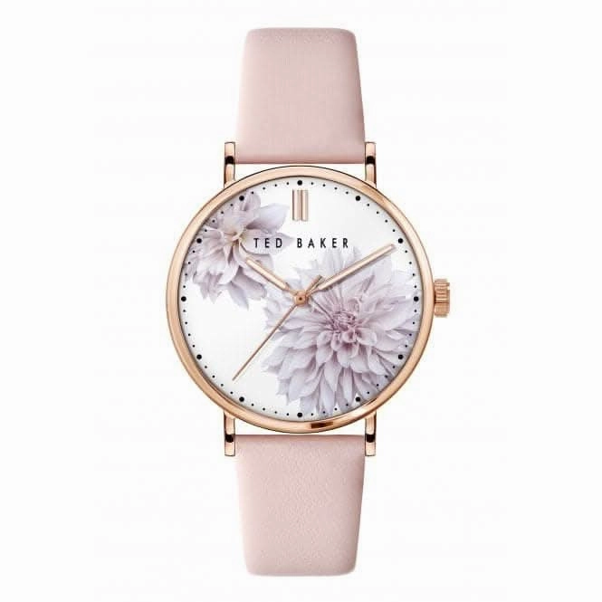 Ladies Phylipa Peonia Stainless Steel Rose Gold Tone Watch BKPPHF008