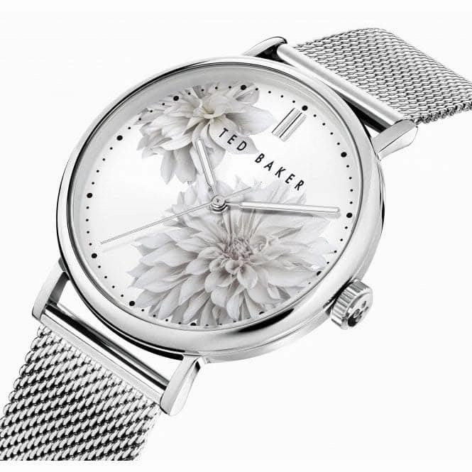 Ladies Phylipa Peonia Stainless Steel Silver Tone Watch BKPPHF009