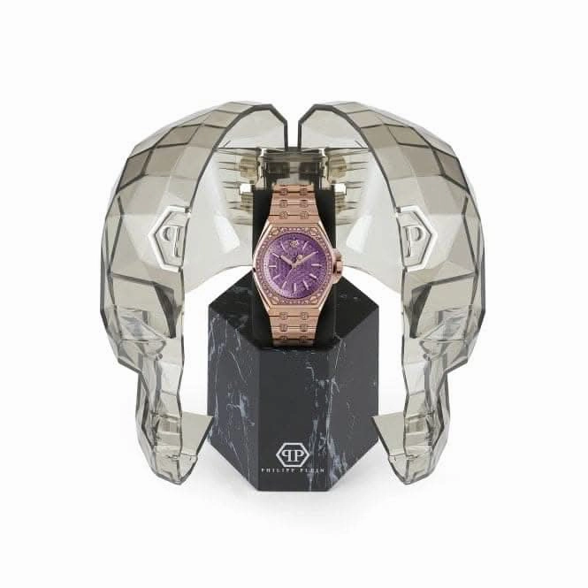 Ladies Plein Extreme Lady Rose Gold Watch PWJAA0922