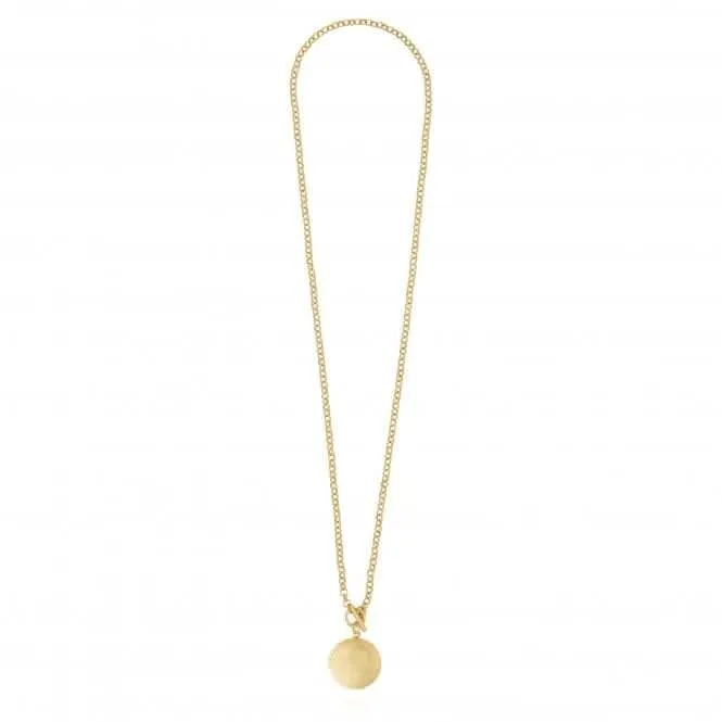 Life Lockets Gold Round Locket 50cm Necklace 4513 Joma Jewellery