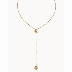 Lonely Planet Golden Metal Necklace Unode50 Jewelry And Accessories