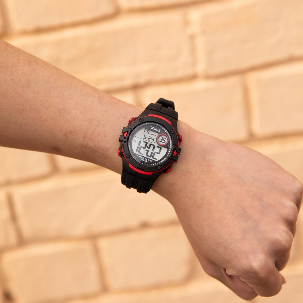 Lorus Watches Lorus R2323PX-9 Digital Multi-Timer