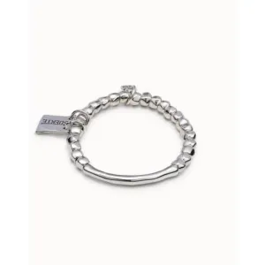Lucky Silver Metal Bracelet Unode50 Jewelry And Accessories