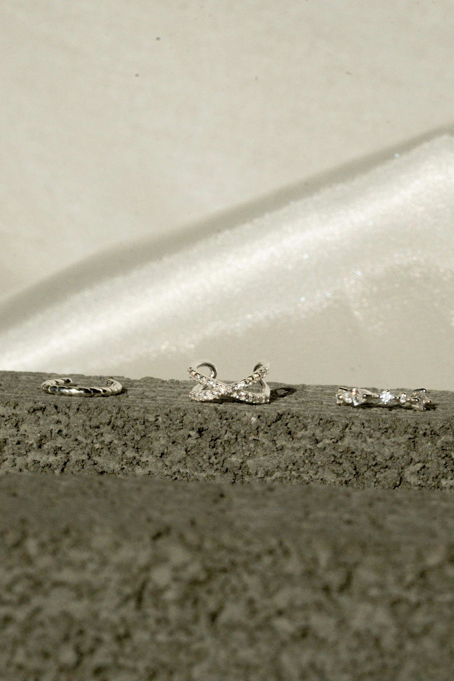 Marjorie Ear Cuffs Set - Sterling Silver