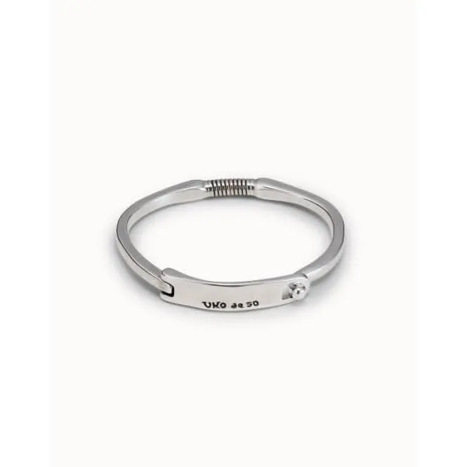 Mars Silver Metal Bracelet Unode50 Jewelry And Accessories