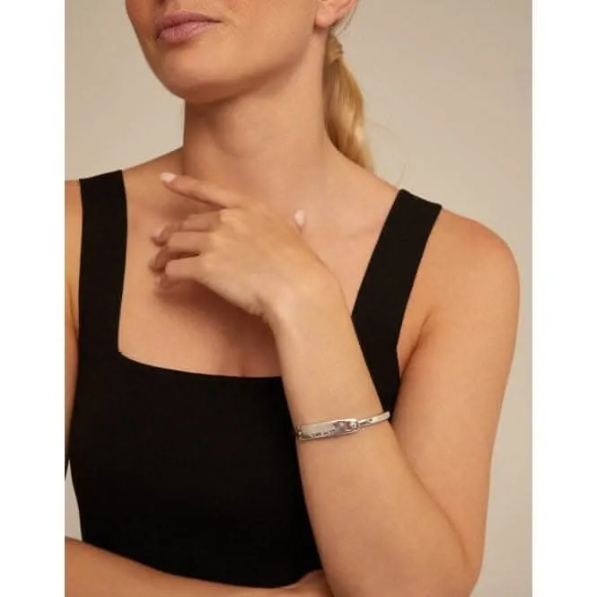 Mars Silver Metal Bracelet Unode50 Jewelry And Accessories