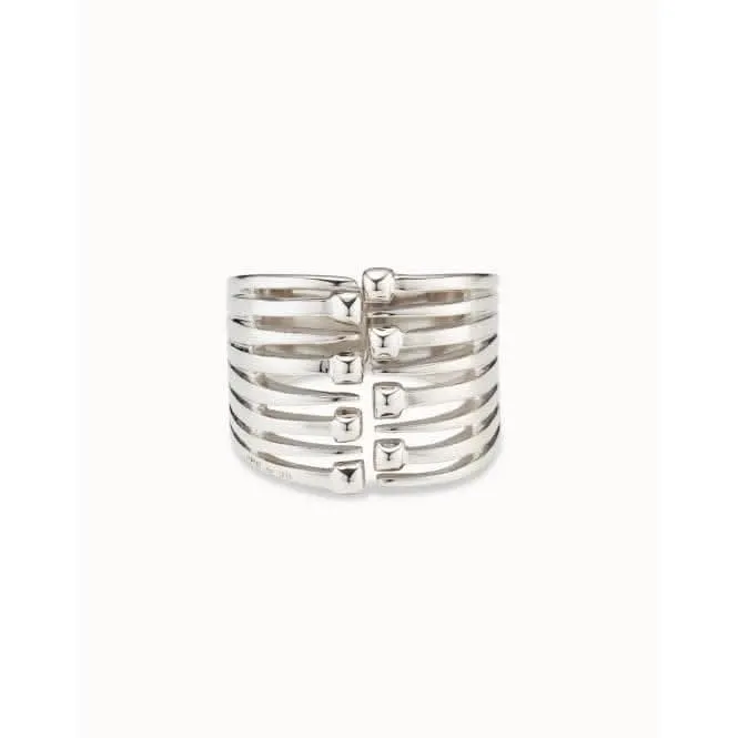 Matching Silver Metal Bracelet Unode50 Jewelry And Accessories
