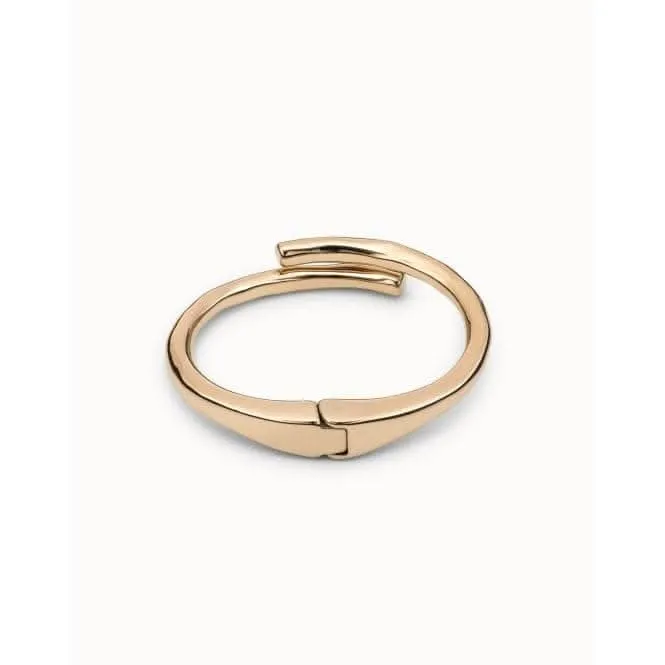 Meetingpoint Golden Metal Bangle Bracelet PUL2187ORO Unode50 Jewelry And Accessories
