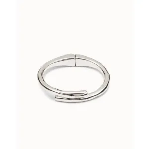 Meetingpoint Silver Metal Bangle Bracelet PUL2187MTL Unode50 Jewelry And Accessories