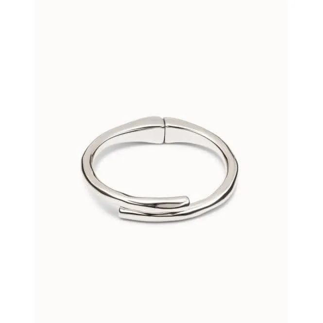 Meetingpoint Silver Metal Bangle Bracelet PUL2187MTL Unode50 Jewelry And Accessories