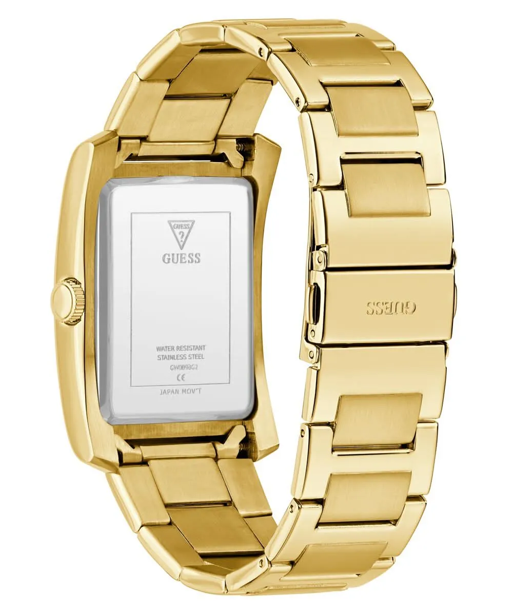Men's Gold Black Clyde Watch GW0896G2