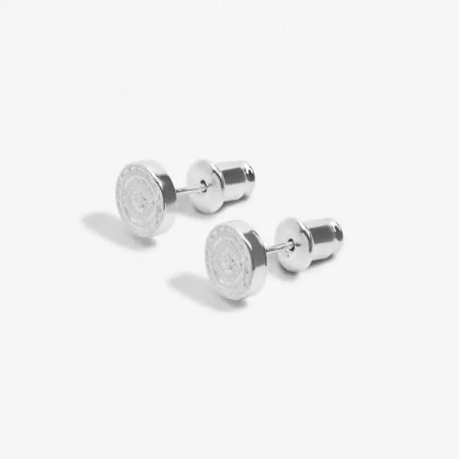Mini Charms Coin Silver Plated Earrings 7052 Joma Jewellery