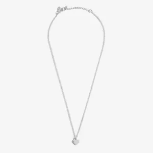 Mini Charms Heart Silver Plated 46cm   5cm Necklace 7045 Joma Jewellery