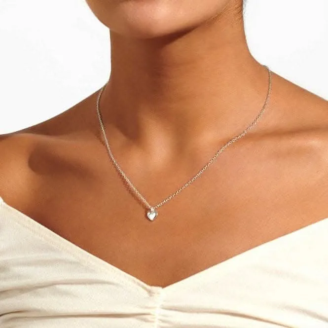 Mini Charms Heart Silver Plated 46cm   5cm Necklace 7045 Joma Jewellery