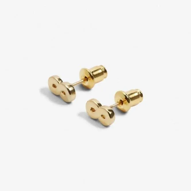 Mini Charms Infinity Gold Plated Earrings 7056 Joma Jewellery