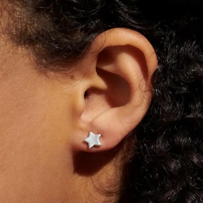 Mini Charms Star Silver Plated Earrings 7053 Joma Jewellery