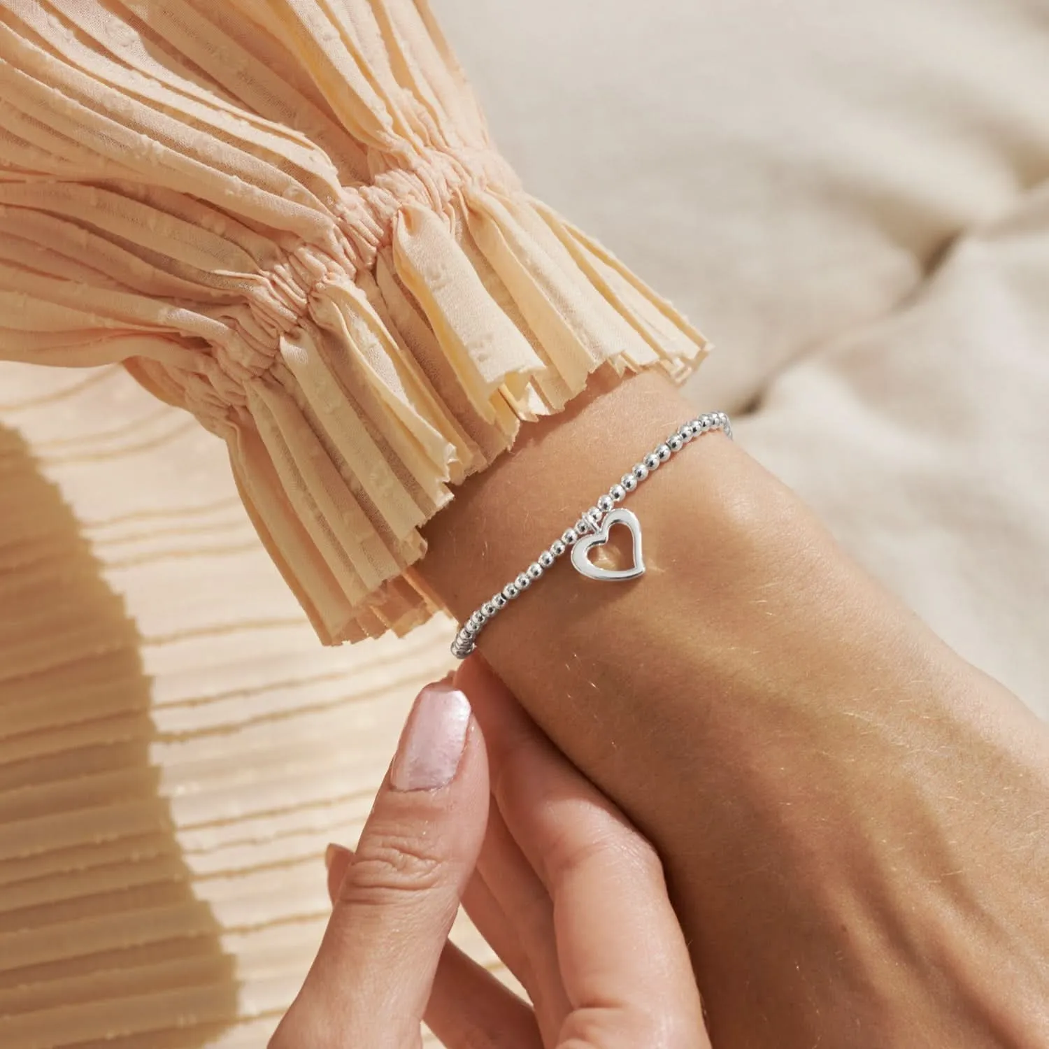Mother's Day A Little Like A Mum To Me Silver Plated Bracelet 8511 Joma Jewellery