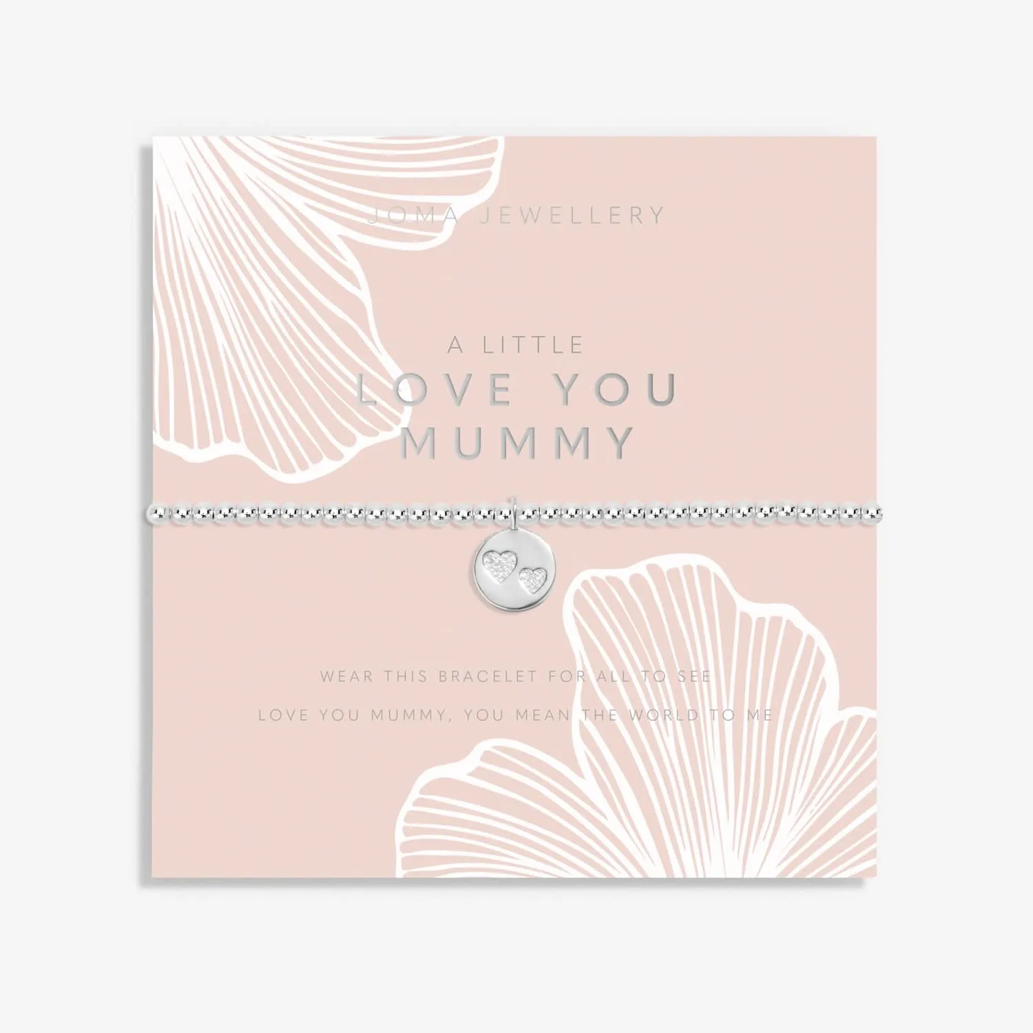 Mother's Day A Little Love You Mummy Silver Plated Bracelet 8513 Joma Jewellery