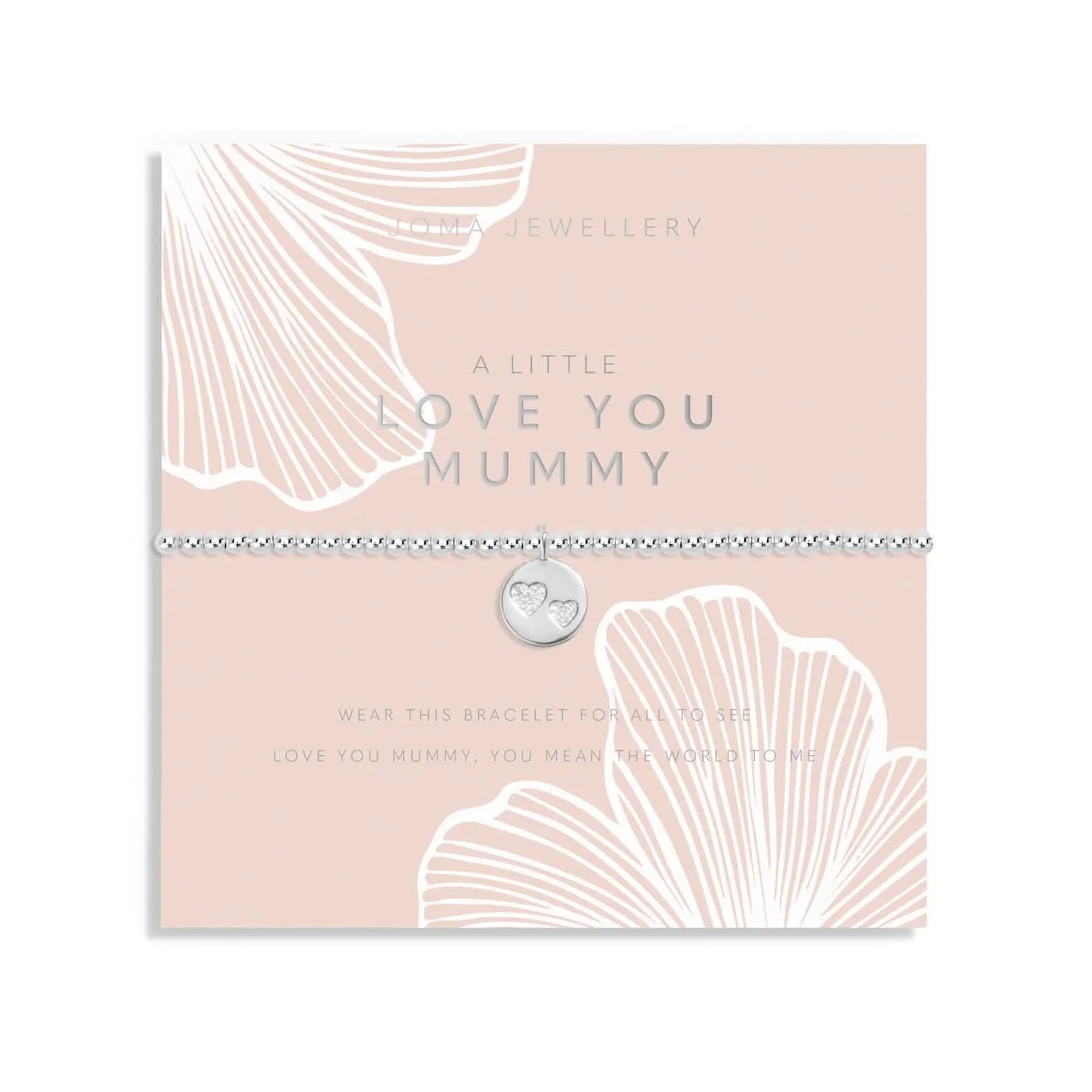 Mother's Day A Little Love You Mummy Silver Plated Bracelet 8513 Joma Jewellery
