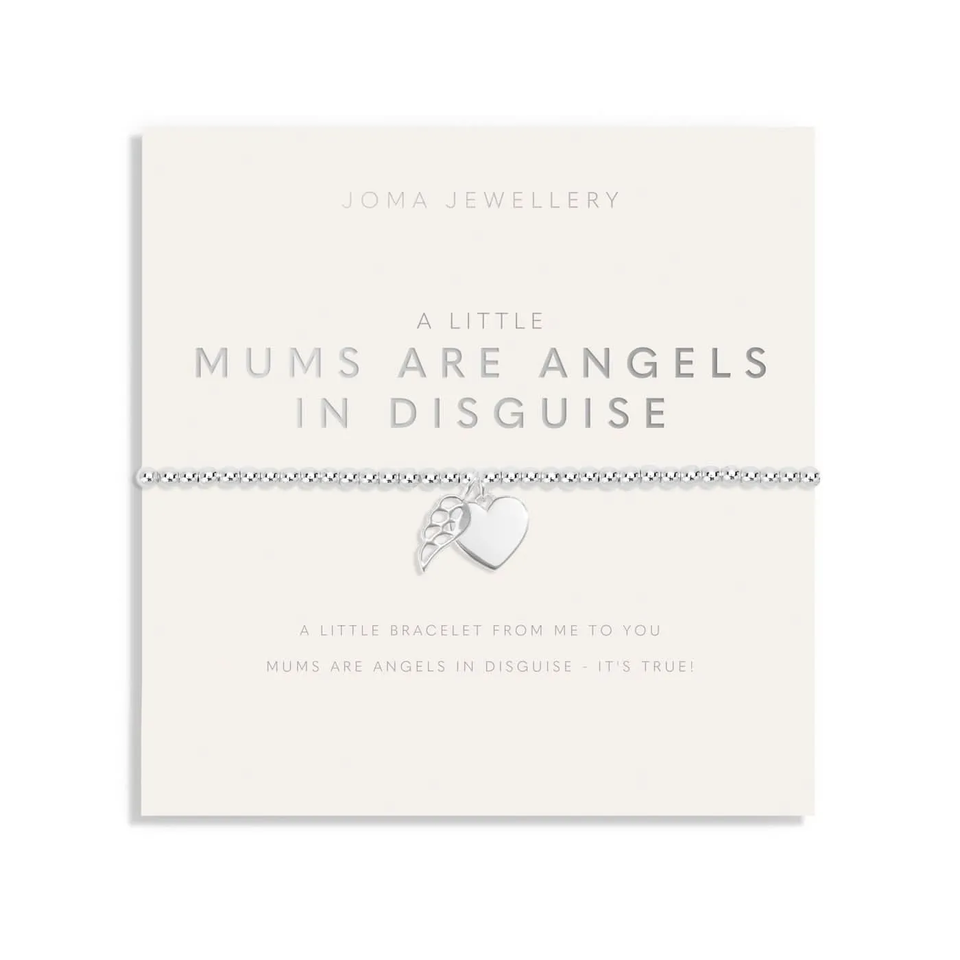 Mother's Day A Little Mums Are Angels In Disguise Bracelet 8518 Joma Jewellery