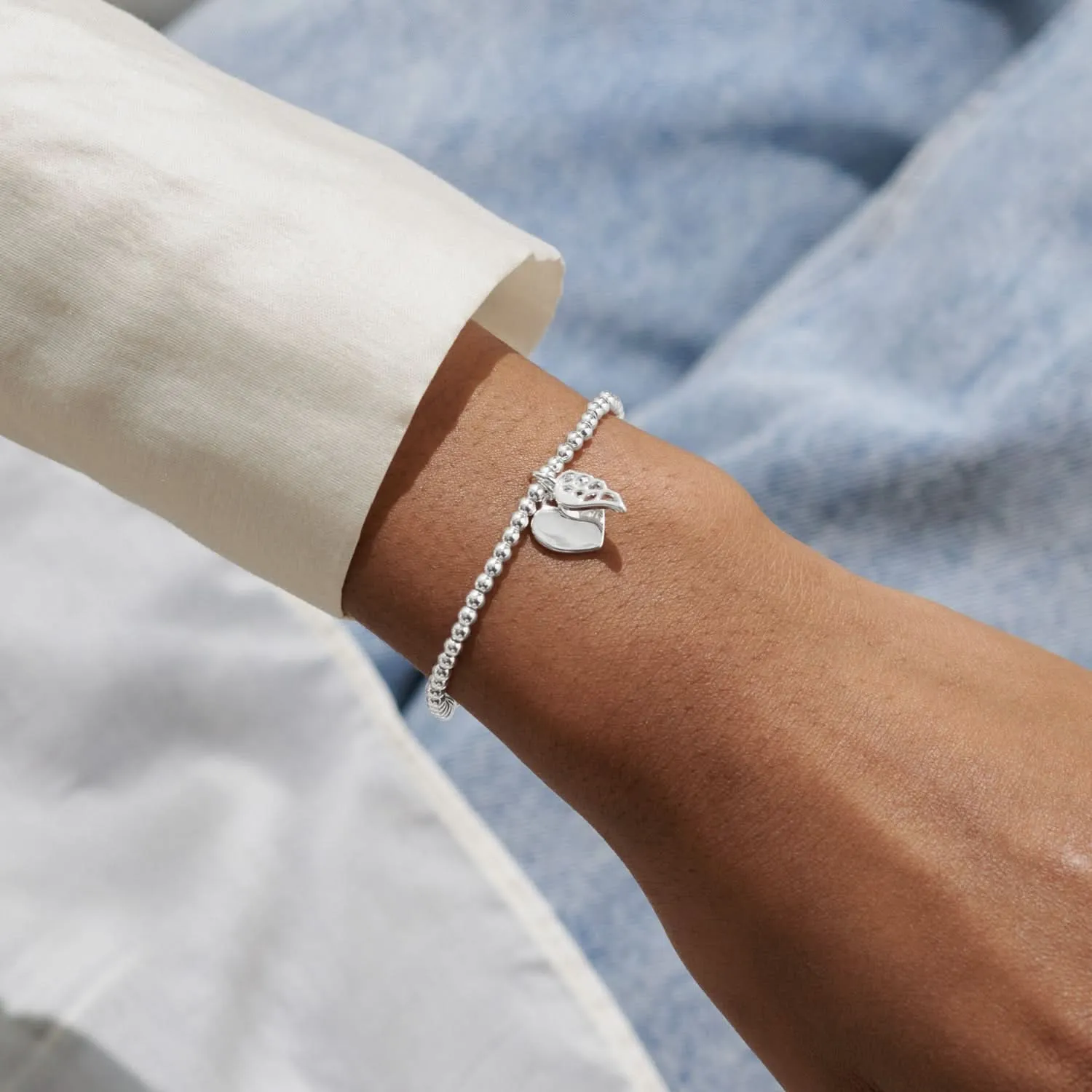 Mother's Day A Little Mums Are Angels In Disguise Bracelet 8518 Joma Jewellery