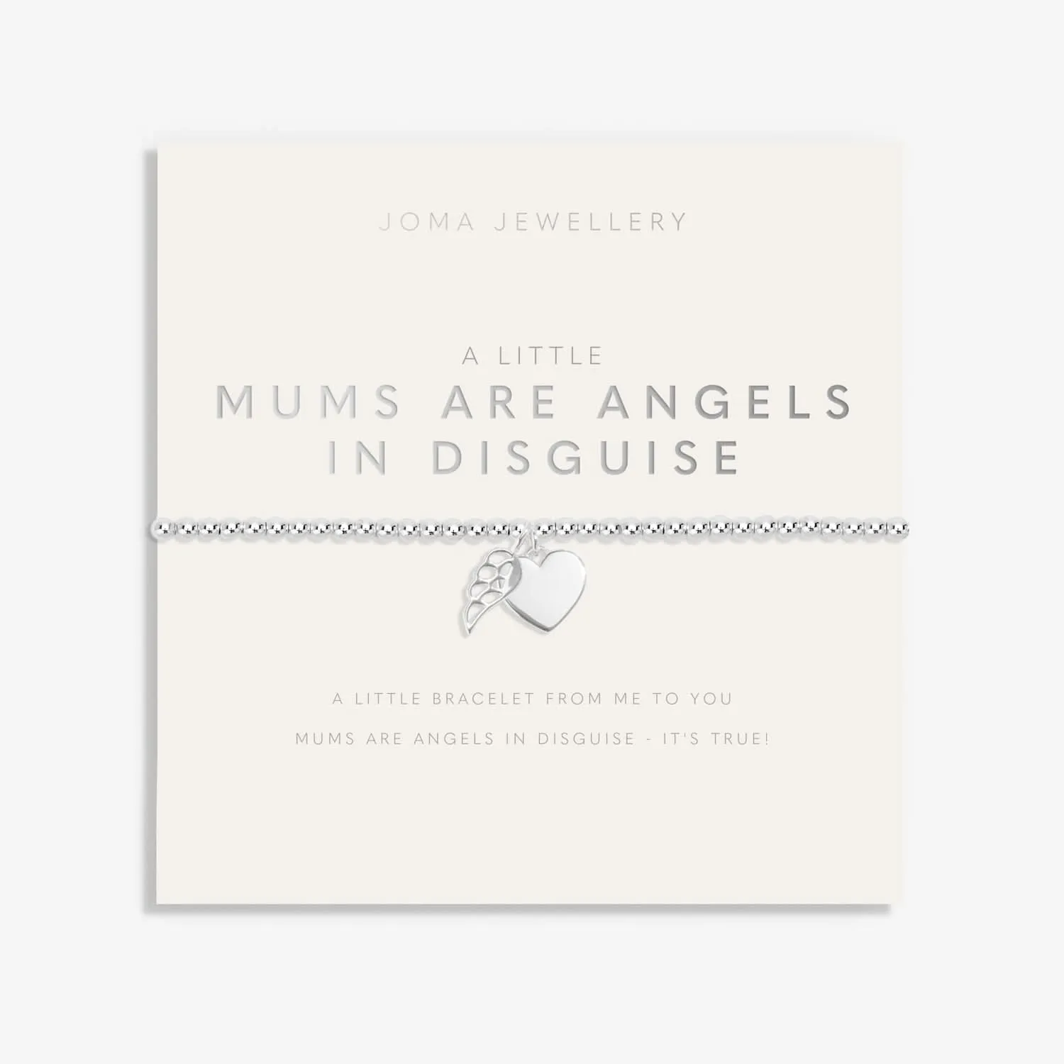 Mother's Day A Little Mums Are Angels In Disguise Bracelet 8518 Joma Jewellery